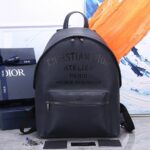 Dior Rider Backpack Black For Men 16.5 in/42 cm