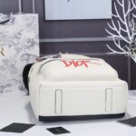 Dior Rider Backpack White For Men 16.5 in/42 cm