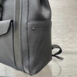 Dior Saddle Backpack Black For Men 17.7 in/45 cm