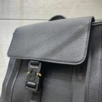 Dior Saddle Backpack Black For Men 17.7 in/45 cm