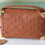 Louis Vuitton Side Trunk Monogram Brown For Women 8.3in/21cm M21741