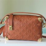 Louis Vuitton Side Trunk Monogram Brown For Women 8.3in/21cm M21741