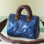 Louis Vuitton Speedy Bandoulière 25 Bag Blue For Women‎ 9.8n/25cm