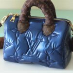 Louis Vuitton Speedy Bandoulière 25 Bag Blue For Women‎ 9.8n/25cm