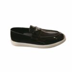 Prada Brushed Loafers Black For Women