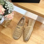 Prada Crochet Espadrilles Beige For Women 1S055N_3LLQ_F0018_F_020