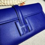 Hermes Jige Elan 29 Clutch Wallet Blue/Light Blue/White/Orange/Purple 29cm/11.4in