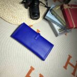 Hermes Jige Elan 29 Clutch Wallet Blue/Light Blue/White/Orange/Purple 29cm/11.4in