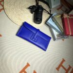 Hermes Jige Elan 29 Clutch Wallet Blue/Light Blue/White/Orange/Purple 29cm/11.4in