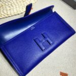 Hermes Jige Elan 29 Clutch Wallet Blue/Light Blue/White/Orange/Purple 29cm/11.4in