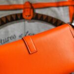 Hermes Jige Elan 29 Clutch Wallet Blue/Light Blue/White/Orange/Purple 29cm/11.4in