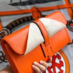 Hermes Jige Elan 29 Clutch Wallet Blue/Light Blue/White/Orange/Purple 29cm/11.4in
