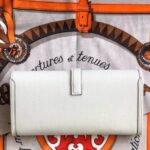 Hermes Jige Elan 29 Clutch Wallet Blue/Light Blue/White/Orange/Purple 29cm/11.4in