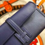 Hermes Jige Elan 29 Clutch Wallet Blue/Light Blue/White/Orange/Purple 29cm/11.4in