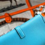 Hermes Jige Elan 29 Clutch Wallet Blue/Light Blue/White/Orange/Purple 29cm/11.4in