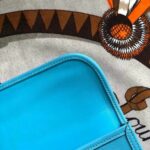 Hermes Jige Elan 29 Clutch Wallet Blue/Light Blue/White/Orange/Purple 29cm/11.4in