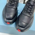 Prada Padded Sneakers Black For Women