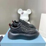 Prada Padded Sneakers Black For Women