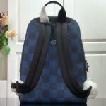 Louis Vuitton Campus Backpack Damier Graphite 3D Canvas Blue 39cm/ 15.35in