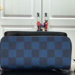 Louis Vuitton Campus Backpack Damier Graphite 3D Canvas Blue 39cm/ 15.35in