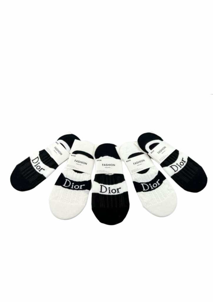 CD Socks With Logo Dior At Front