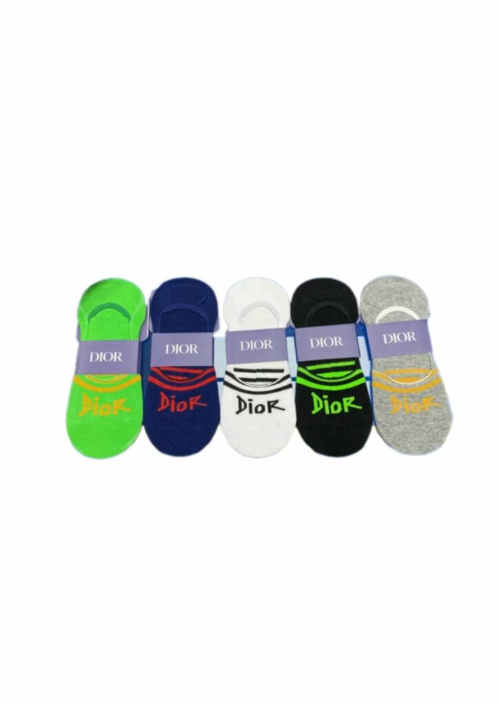 CD Socks With Logo Dior At Front