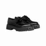 Celine Bulky Derby With Studded Outsole Black For Women 353303602C.38NO