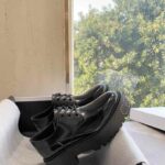 Celine Bulky Derby With Studded Outsole Black For Women 353303602C.38NO