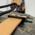 Louis Vuitton Christopher MM Backpack Black/Blue/Brown For Men 44cm/ 17.3 in M21936