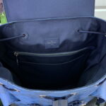 Louis Vuitton Christopher MM Backpack Black/Blue/Brown For Men 44cm/ 17.3 in M21936