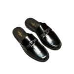 Louis Vuitton Major Open Back With Trim Loafer Black For Men