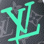 Louis Vuitton Multiple Wallet Black And Blue/Black And Green For Men 11.5 cm/ 4.5 in M81847