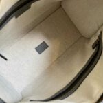 Gucci Original Gg Canvas And Smooth Small Handbag Brown/White/Grey For Men 10.6 in/ 27 cm