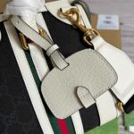 Gucci Original Gg Canvas And Smooth Small Handbag Brown/White/Grey For Men 10.6 in/ 27 cm