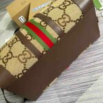 Gucci Savoy Small Duffle Bag Brown For Men 17.3 in/43 cm 724642 UKMKG 8396