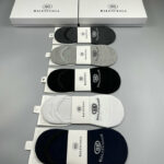Socks With Balenciaga Logo At Front White/Black/Grey/Dark Grey - 5 Pairs