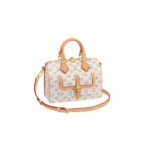 Louis Vuitton Speedy Bandouliere 25 Monogram Pattern White For Women 9.8in/25cm