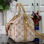 Louis Vuitton Speedy Bandouliere 25 Monogram Pattern White For Women 9.8in/25cm