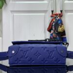 Louis Vuitton Steamer Wearable Wallet Brown/Blue/ Black For Men 18cm/ 7.1 in M82534