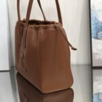 Celine Cabas Drawstring Cuir Triomphe Brown For Women 44cm / 17in 199973DU3.04LU