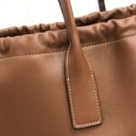 Celine Cabas Drawstring Cuir Triomphe Brown For Women 44cm / 17in 199973DU3.04LU