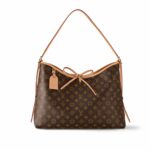 Louis Vuitton CarryAll MM Bag Brown For Women 39cm / 15.4in M46197