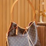 Louis Vuitton CarryAll MM Bag Brown For Women 39cm / 15.4in M46197