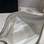 Chanel Caviar Quilted Mini Small Top Handle Bag White/Black For Women 16cm / 6.3in