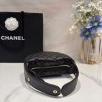 Chanel Caviar Quilted Mini Small Top Handle Bag White/Black For Women 16cm / 6.3in