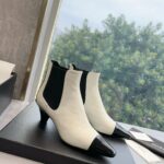 Chanel Martin Loafer Boot White For Women