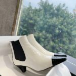 Chanel Martin Loafer Boot White For Women
