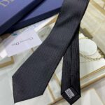 Dior Oblique Tie Black For Men