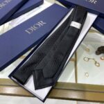 Dior Oblique Tie Black For Men