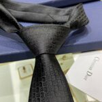Dior Oblique Tie Black For Men